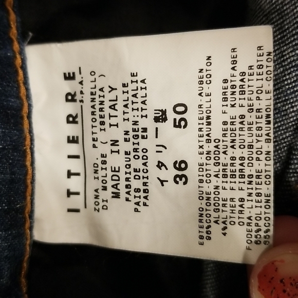 DOLCE & GABANNA Black Label Button Fly Straight Leg Jeans 36 Mens - Picture 12 of 13